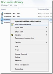 15 - Right click - edit with Notepad plus