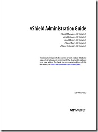 vShield Administrator Guide