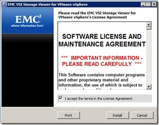 3 - Accept the agreement and click install