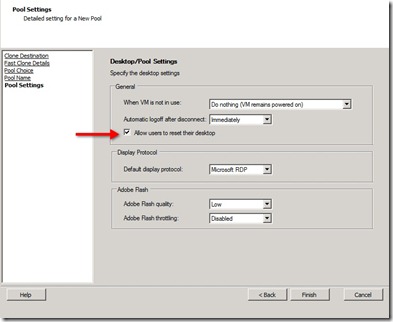 16 - DesktopPool Settings