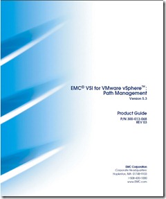 Cover of VMware vSphere Path Management Product guide