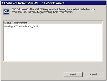 3 - Needs VC8SP installed