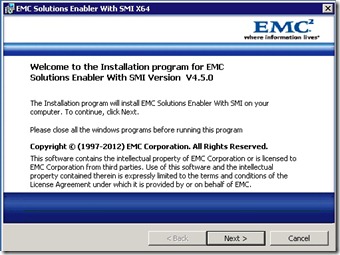 5 - the official install of SE with SMIS