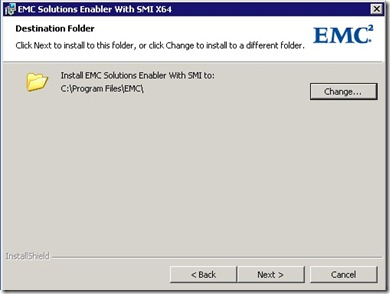 6 - select location to install