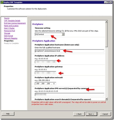 11 - ProSphere App host name