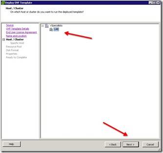 6 - Host Cluster info