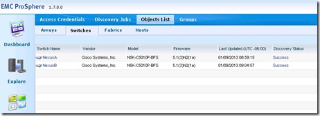 20 - in objects list - switches i see the 2 nexus switches
