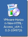 1 - VMware Horizon View HTML Access