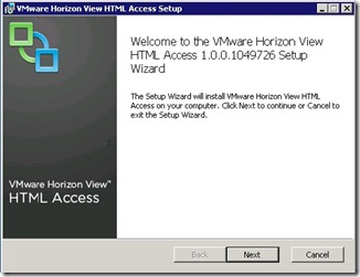 2 - Horion View HTML access install