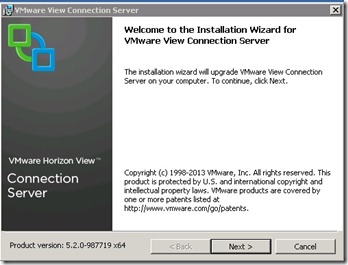 3 - Click next on the Installation Wizard for connection server