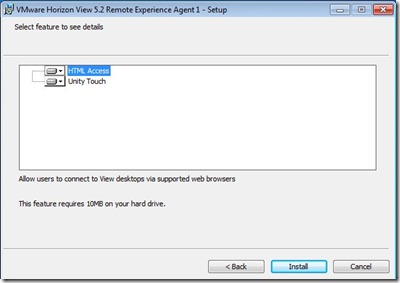3 - take the defaults of HTML access and unity touch