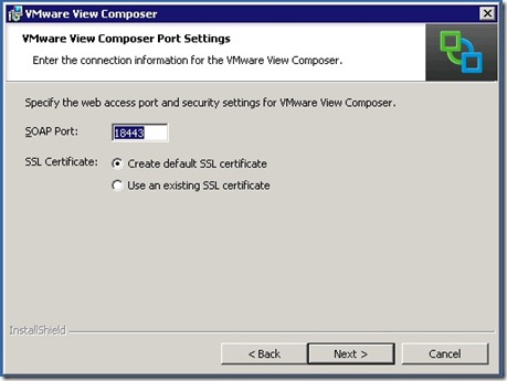9 - take the defaults on the port settings