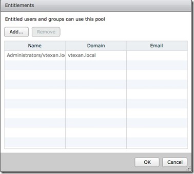 16 - Choose the entitlements