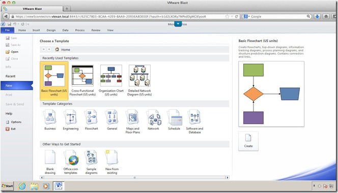Visio on Apple Mac